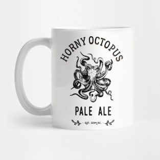 Pale Ale Fictive Beer Brand - The Horny Octopus Mug